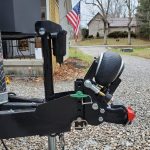 Air Trailer Tongue Mount Coupler Installed with Coupler Lock (Lock Not Included)