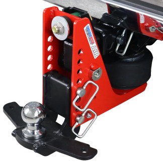 Shocker 12K Air Bumper Hitch with Drop Ball Mount with Sway Tabs
