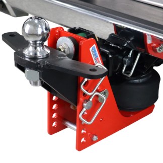 Shocker 12K Air Bumper Hitch with Raised Ball Mount with Sway Tabs
