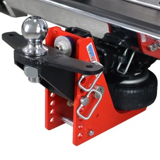 Shocker 20K HD Air Bumper Hitch with Raised Ball Mount with Sway Tabs