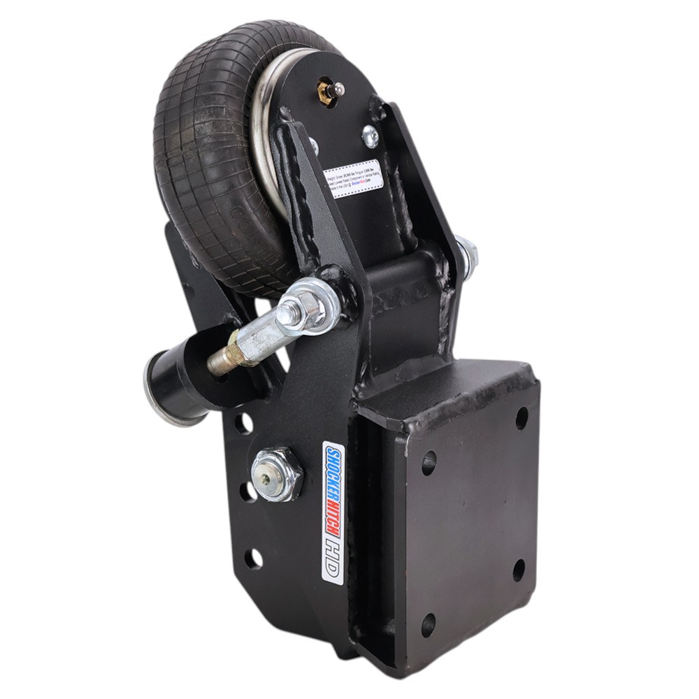 HD Air Trailer Square Flat Plate Tongue Mount - Back