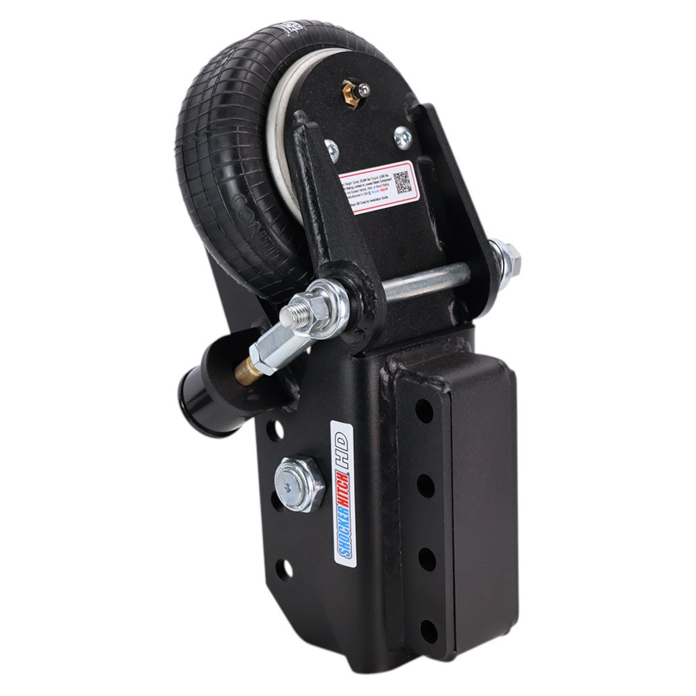 HD Air Trailer Vertical Channel Tongue Mount - Back