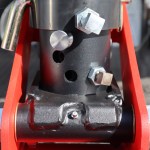 Shocker Multi-Fit Gooseneck Surge Air Hitch & Shift Lock Coupler - Fully Adjustable for Different Pin Angles