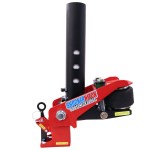 Shocker Multi-Fit Gooseneck Surge Air Hitch - Side