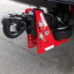 Shocker HD Air Pintle Hitch 330 Attached