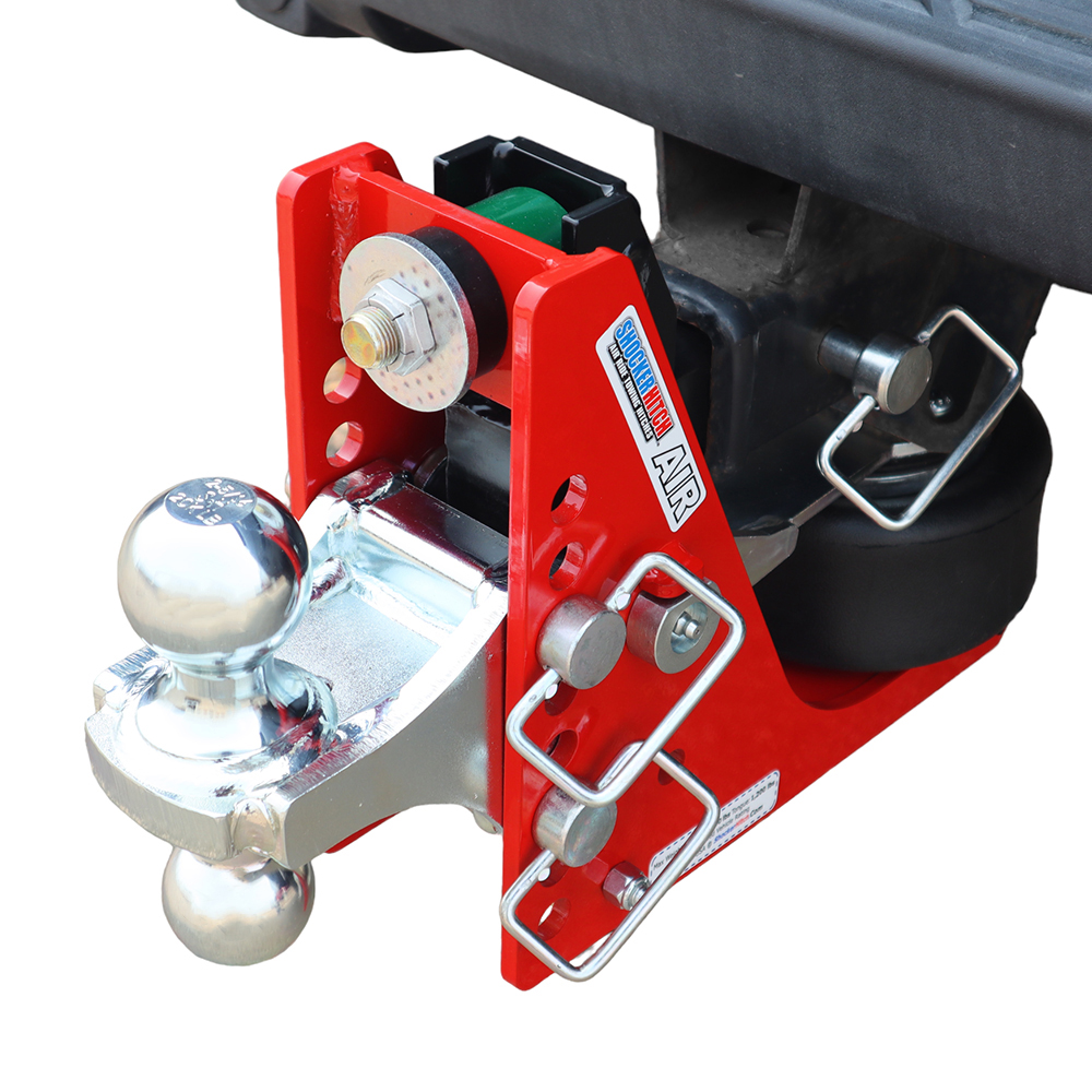 Shocker HD 20K Air Bumper Hitch - Dual Ball 2" & 2-5/16" For Ford SuperDuty