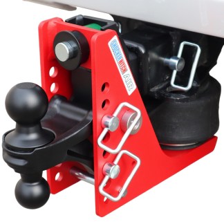 14K Air Hitch & Black Combo Ball Installed