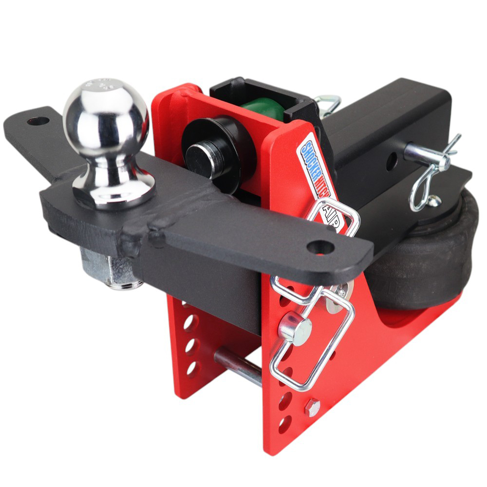 14K Air Hitch & Sway Tab Raised Mount w/ 2" Ball - 2-1/2" Receiver