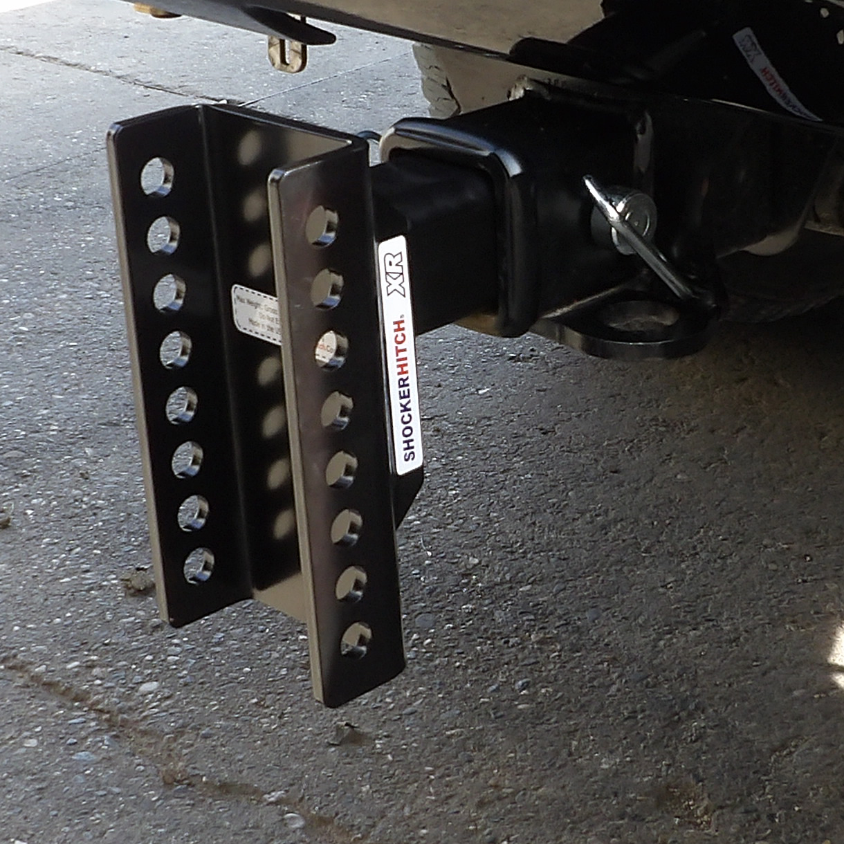 Shocker XR Ball Mount Base Frame Attached