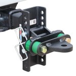 XR Channel Hitch with Cushioned Drawbar - 10-Hole Channel - Installed
