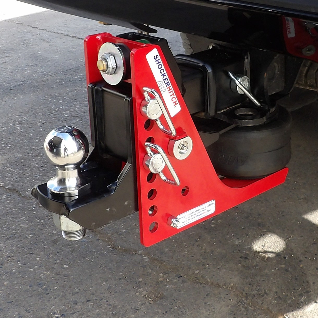 Shocker Air Drop Bumper Hitch (Up)