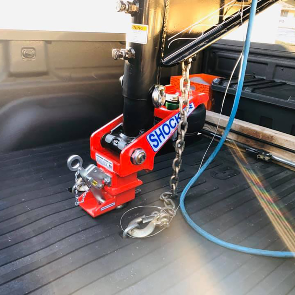 Shocker Gooseneck Air Hitch & Coupler for PJ Trailer