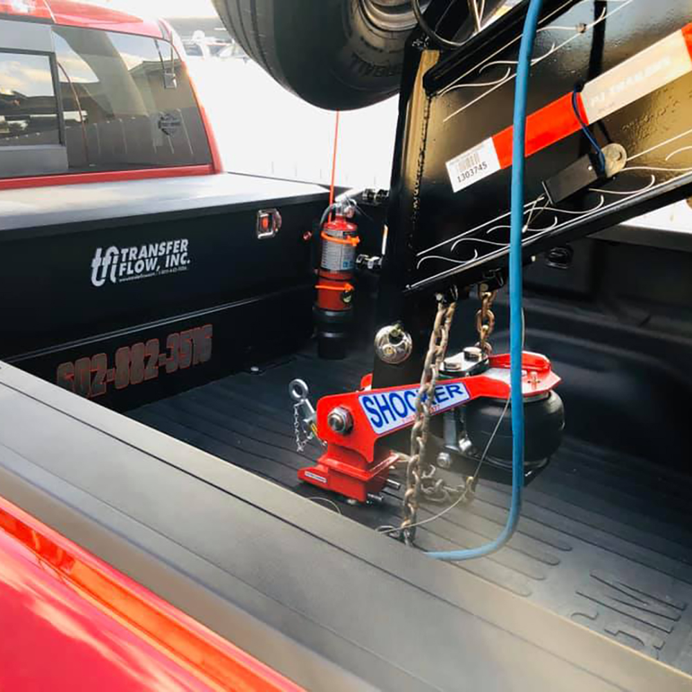 Shocker Gooseneck Air Hitch & Coupler for PJ Trailer