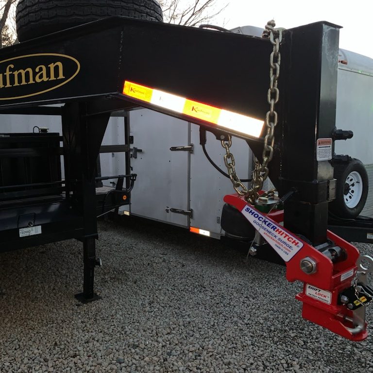Shocker Gooseneck Air Hitch & Coupler For Kaufman Trailers