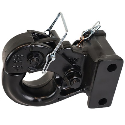 Pintle Hitch Attachment 2-1/2" Rise to 6-1/2" Drop