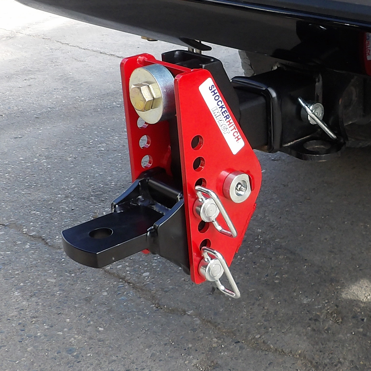 Shocker Impact Cushion Draw Bar Hitch Mount
