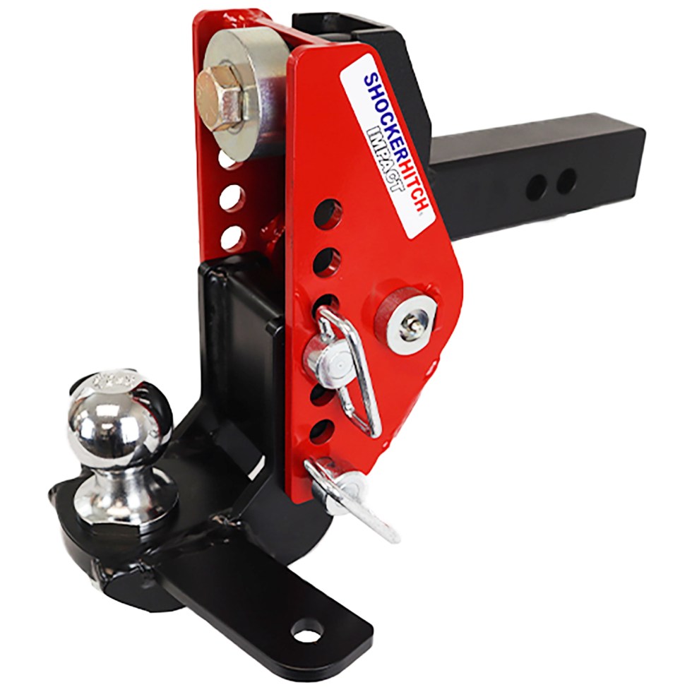 Shocker HD 20K Air Hitch Combo Ball Mount with Sway Bar Tabs