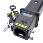 Shocker 30K Gooseneck Stem & Shift Lock Coupler - Closed - Square Stem