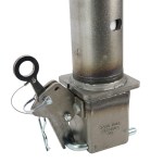 Shocker 30K Gooseneck Stem & Shift Lock Coupler - Raw Square Stem - Closed