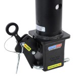 Shocker 30K Gooseneck Stem & Shift Lock Coupler - Round Stem - Closed