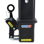 Shocker 30K Gooseneck Stem & Shift Lock Coupler - Square Stem - Open