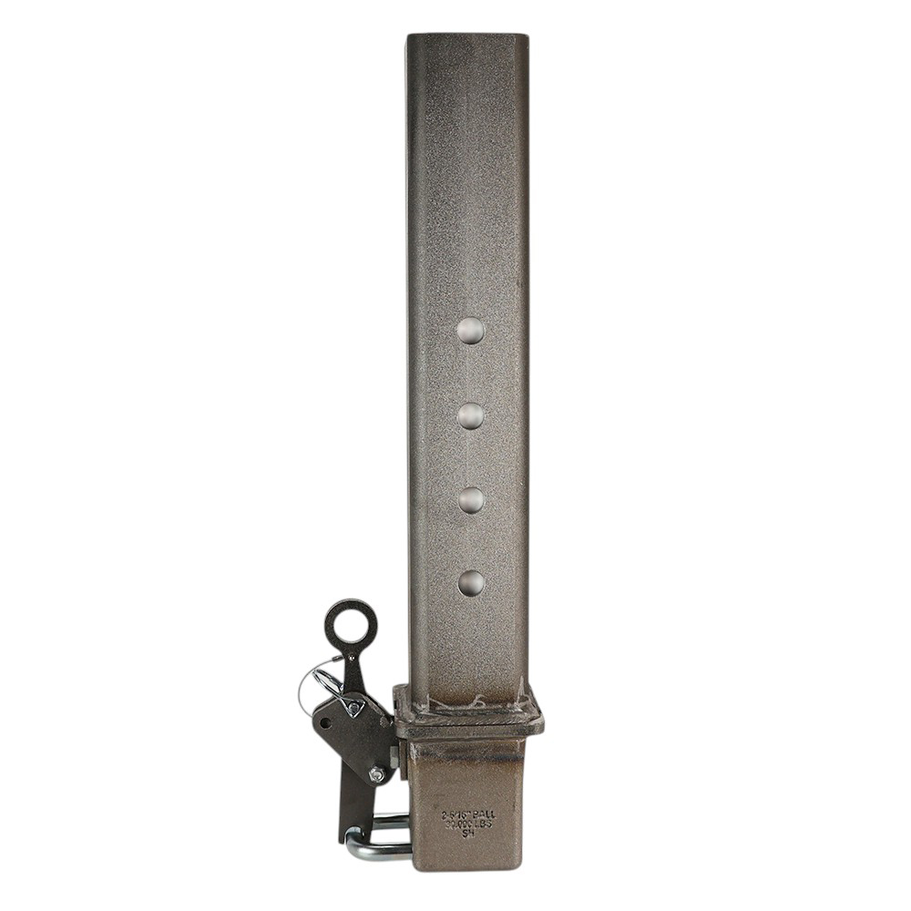 Shocker Shift Lock 30K Gooseneck Stem & Coupler - Raw Square Stem