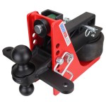 14K Air Hitch with Sway Tab Black Combo Ball 2" Receiver