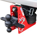 14K Air Hitch with Sway Tab Black Combo Ball 2 1/2" Receiver - Installed