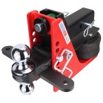 14K Air Hitch with Sway Tab Chrome Combo Ball 2-1/2" Receiver