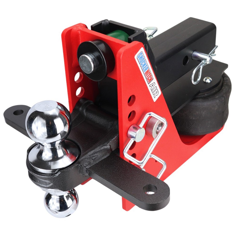 14K Air Hitch with Sway Tab Chrome Combo Ball 2-1/2" Receiver