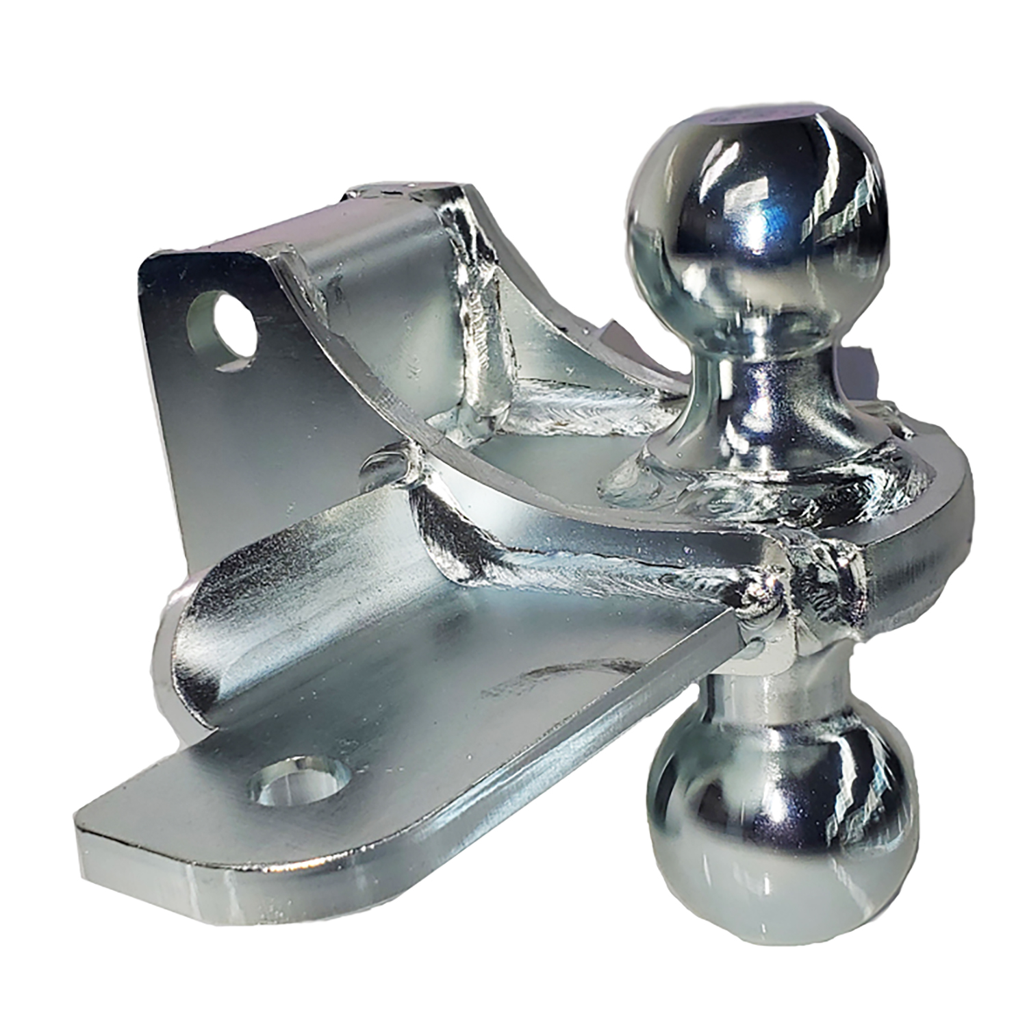 Shocker Air Receiver Hitch with Sway Bar Combo Ball Mount (2" & 25/16