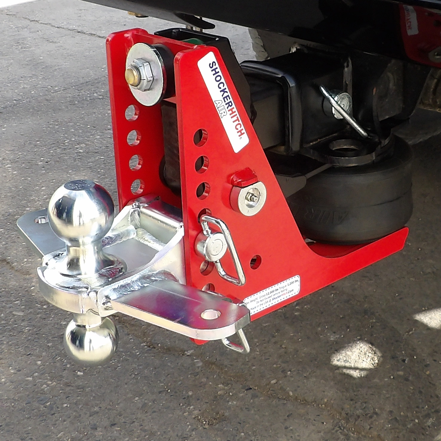 Shocker Air Hitch Combo Ball & Sway Control Towing Kit