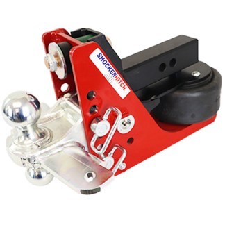 Shocker Air Hitch Combo Ball Mount with Sway Bar Tabs