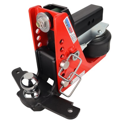 Shocker 12K Air Drop Mount Hitch with Sway Control Bar Tabs - 2-1/2" Shank with 2-5/16" Ball