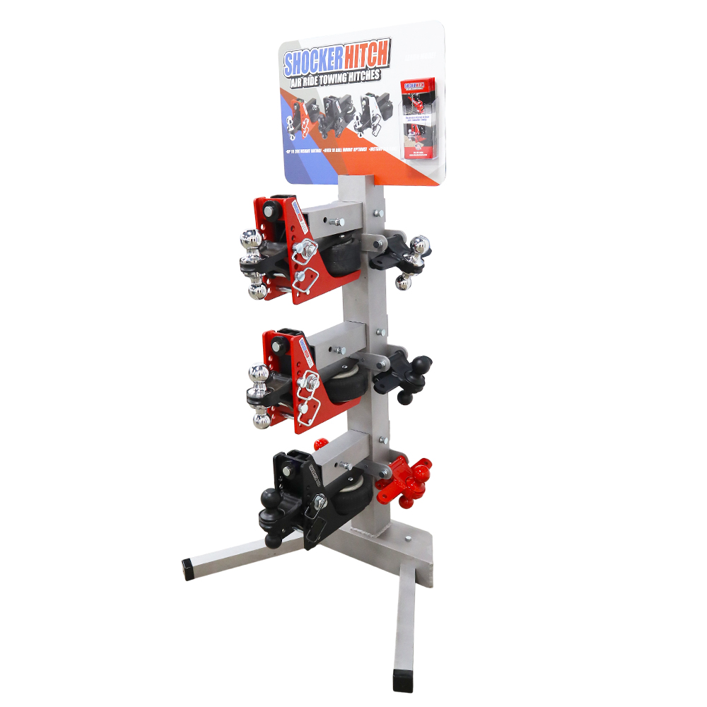 Shocker Hitch Free Standing Air Receiver Hitch Showroom Display - Holds 3 Hitches