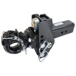 Shocker Impact Max Adjustable Pintle Hitch (3-Inch Shank) SH-C130-331