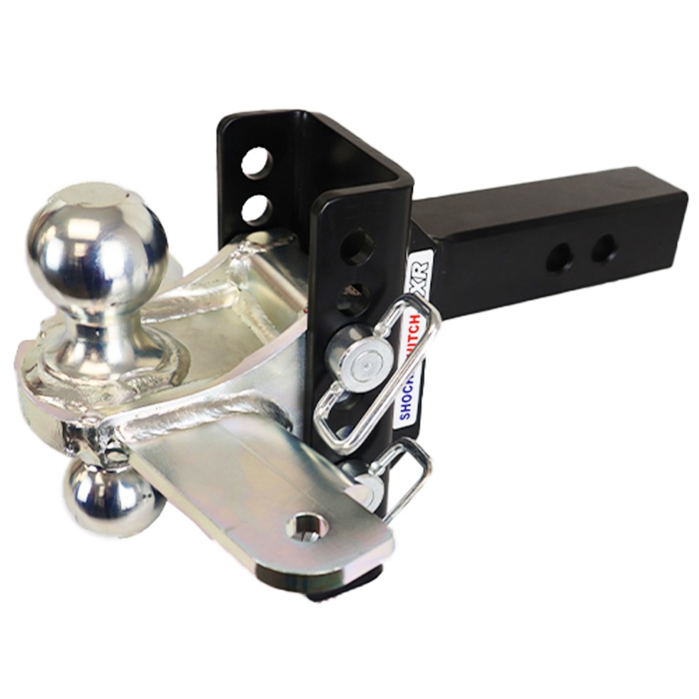 Shocker XR Combo Ball Mount with Sway Control Tabs – 12,000 lbs