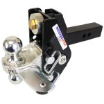 Shocker XRC Cushion Hitch Combo Ball with Sway Bar Tabs