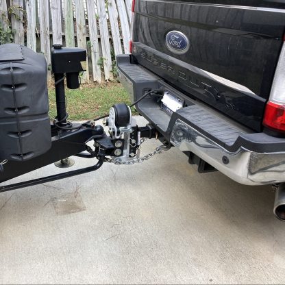 Air Equalizer Hitch Installed