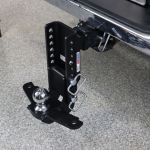 Shocker XR Drop Hitch with Sway Bar Mount Tabs - 10 Hole Frame - Installed