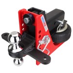 20K HD Air Hitch with Sway Tab Chrome Combo Ball 3" Receiver