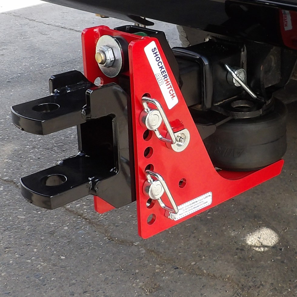 Shocker Air Hitch with Clevis Pin Ball Mount