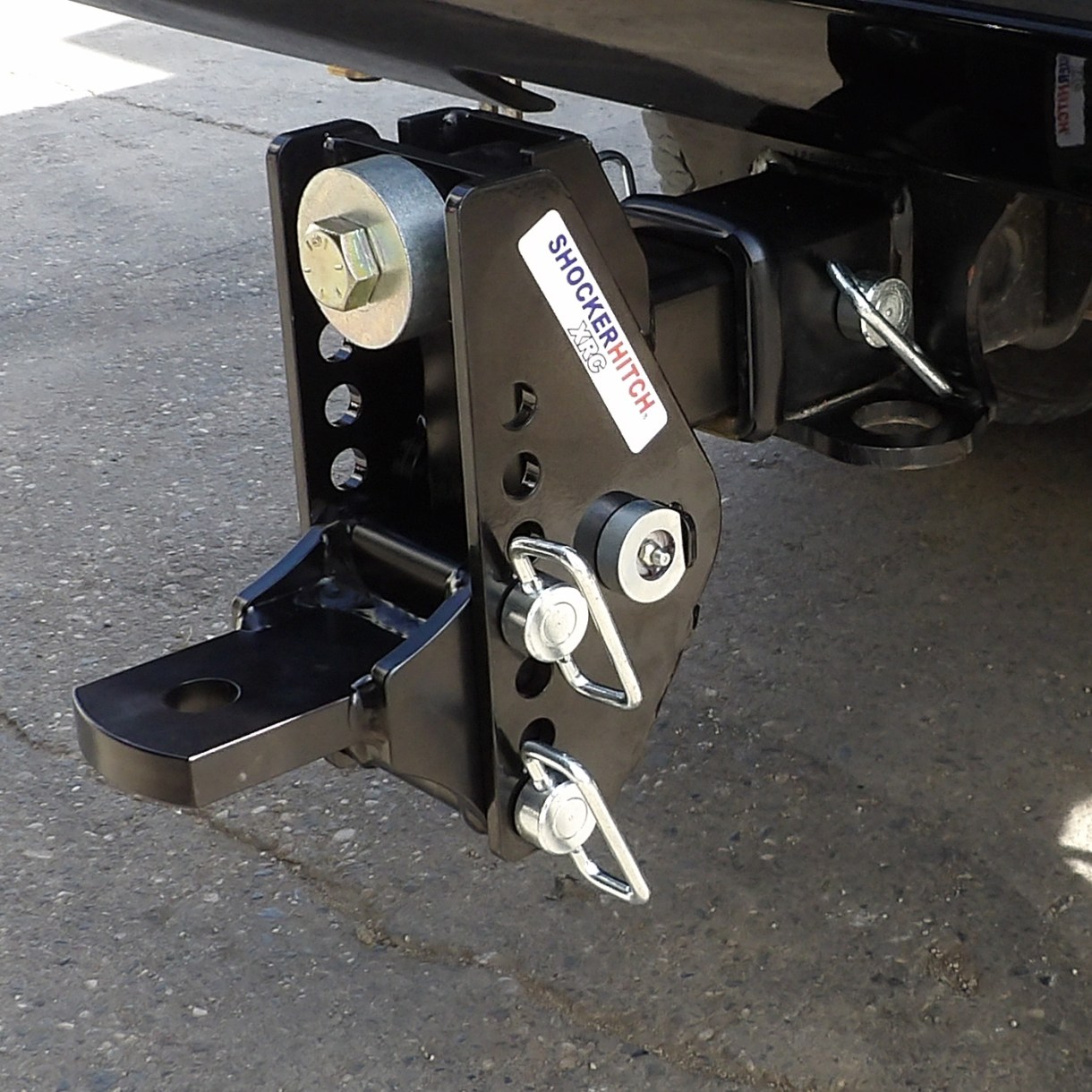 Shocker XR Adjustable Hitch Combo Ball & Farm Mount Towing Kit