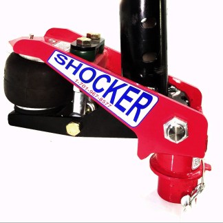 Gooseneck Surge Air Hitch with Wallace Forge Coupler for 3" Gooseneck Ball