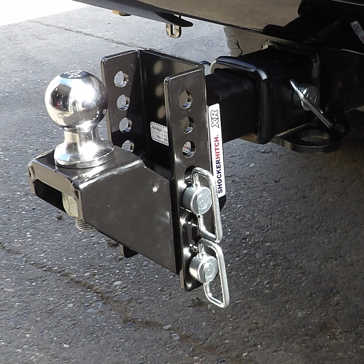 Shocker XR Raised Ball Mount - Down