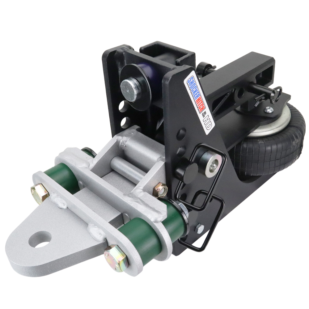 20K HD Max Black Air Hitch & Cushion Drawbar - 2" Receiver