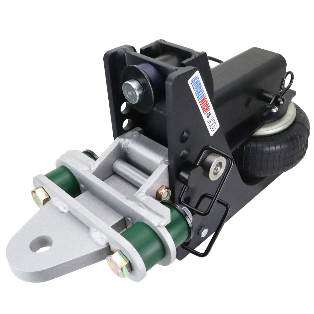 20K HD Max Black Air Hitch & Cushion Drawbar - 3" Receiver