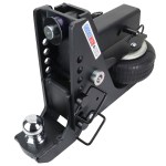 20K HD Max Black Air Hitch & Drop Mount w/ 2" Ball - 2-1/2" Receiver