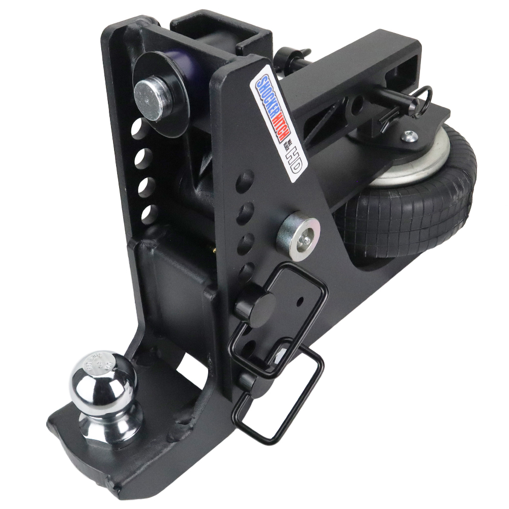 Shocker HD Max Air Drop Hitch 4-1/2"- 8-1/2" Drop