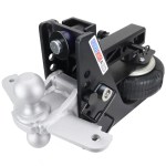 20K HD Max Black Air Hitch & Silver Sway Tab Combo Ball - 2" Receiver